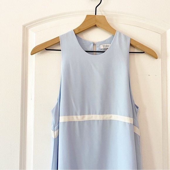 TOBI New Dawn Light Blue Sleeveless Mini Dress - Picture 5 of 13